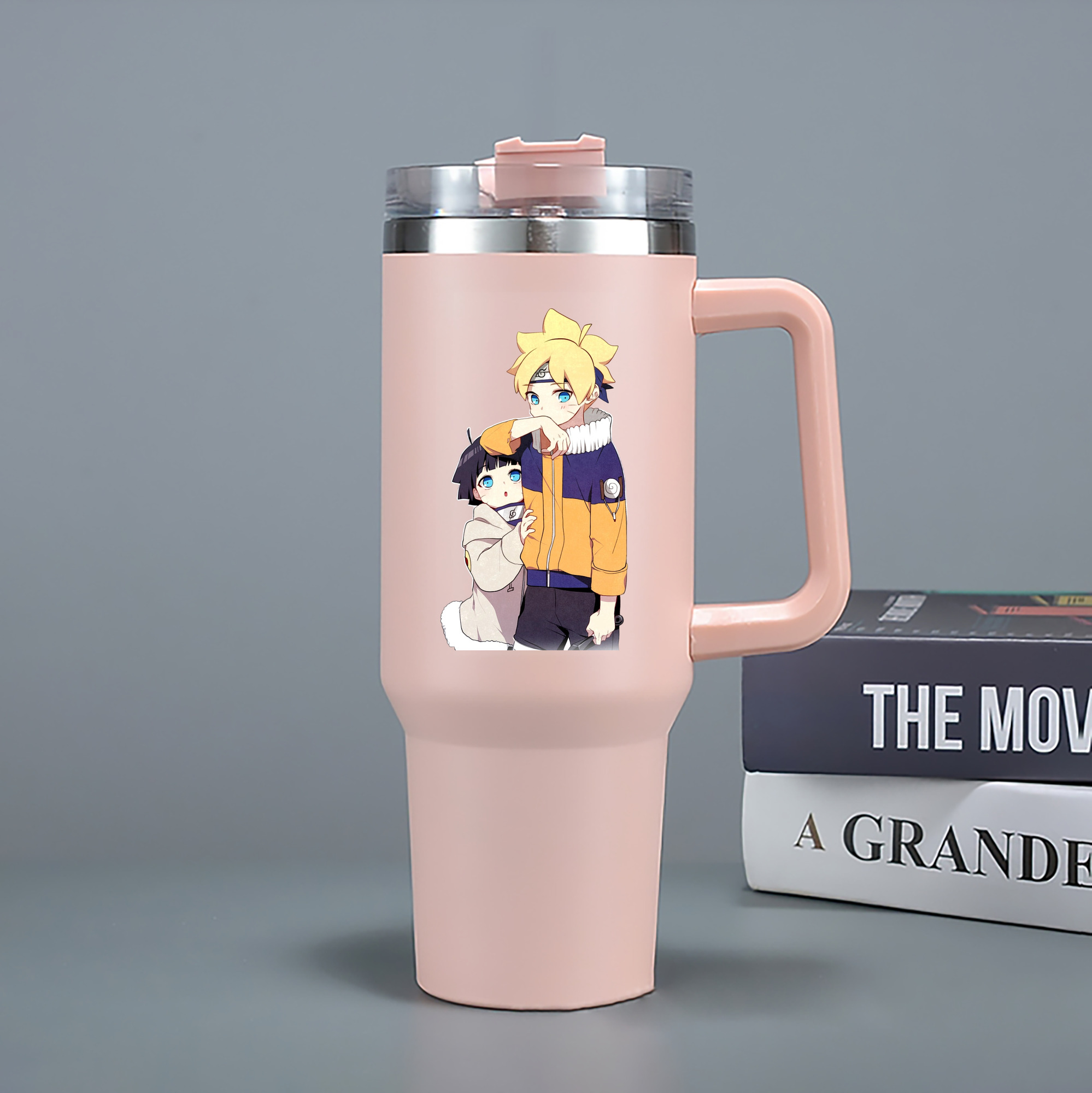 （画像用） NARUTO -ナルト- うずまき ボルト Uzumaki Boruto 1200mL車用タンブラー（カラープリント）